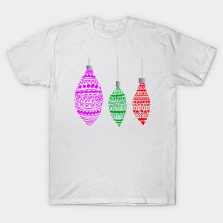 Christmas Baubles T-Shirt